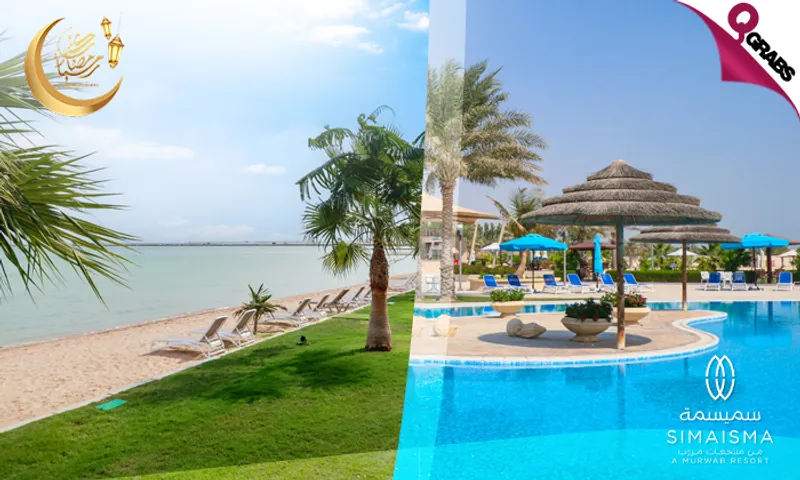 Iftar OR Suhoor Buffet + Pool & Beach Access at Simaisma A Murwab Resort!